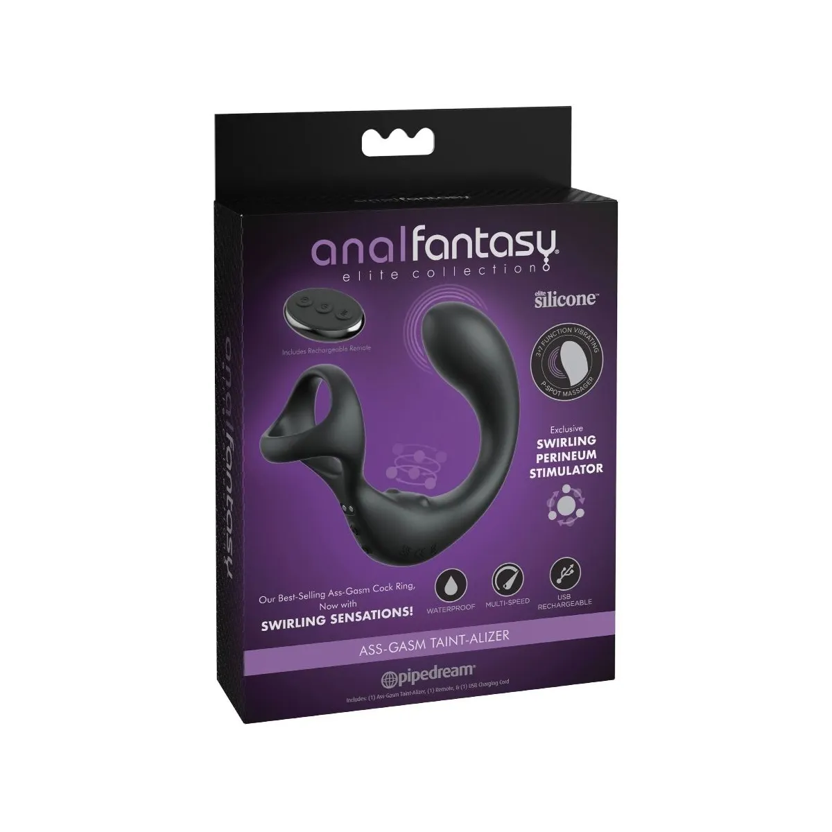 Vibrierender Analmassager mit Fernbedienung von Anal Fantasy Elite Collection | Fesselliebe.de