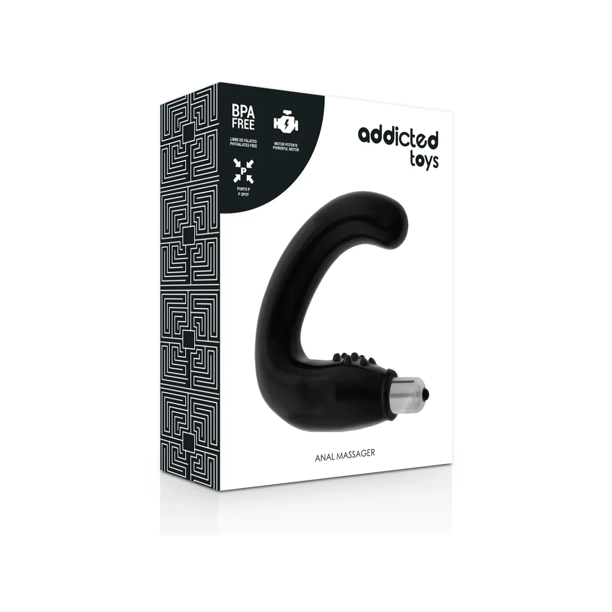 Analmassager Schwarz von Addicted Toys | Fesselliebe.de