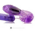Fliederfarbener Vaginal und Analstimulator mit Vibration von Baile
