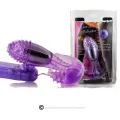 Fliederfarbener Vaginal und Analstimulator mit Vibration von Baile