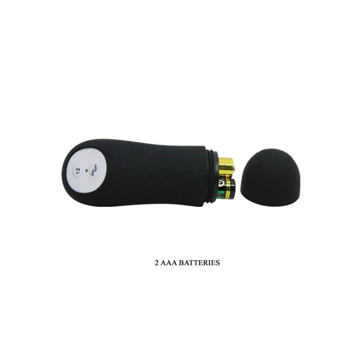 Analplug aus Silikon Extra Stimulation und 12 Vibrationsmodi Schwarz von Pretty Love Bottom | Fesselliebe.de