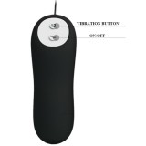 Anal Plug ankerform Silikon 12 Vibrationsmodi Schwarz von Pretty Love Bottom | Fesselliebe.de