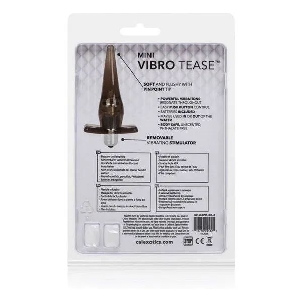 Mini Vibro Tease Schwarz von Calexotics | Fesselliebe.de