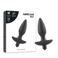 Massager Plug Anal mit Vibration Schwarz von Addicted Toys