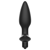Massager Plug Anal mit Vibration Schwarz von Addicted Toys | Fesselliebe.de