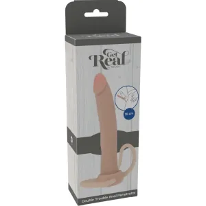Double Trouble Silikon-Analpenetrator 16 cm von Get Real