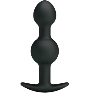 Silikon Analkugeln mit Spezieller Stimulation 10,3 cm Schwarz von Pretty Love Bottom | Fesselliebe.de