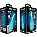 Anal-Birne-Blaue Gummi-Dusche von Mr Play