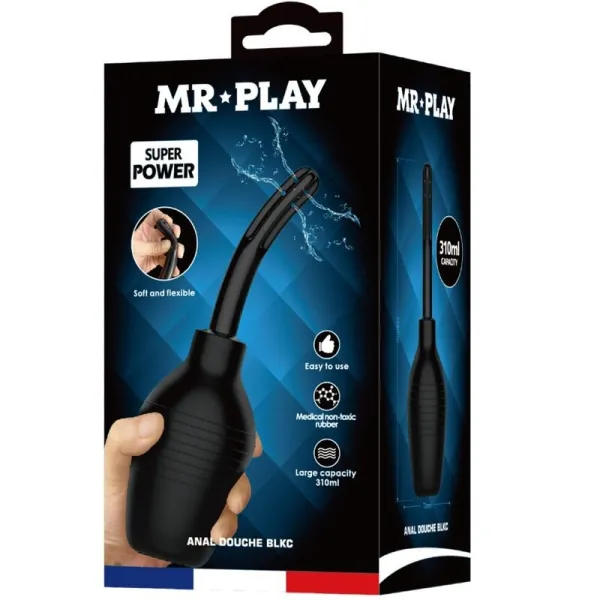 Anal-Dusche Blkc Super Power Schwarz von Mr Play | Fesselliebe.de