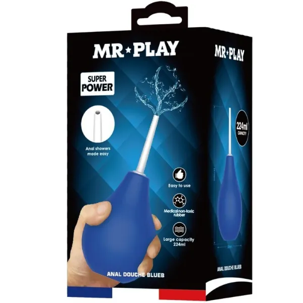 Anal-Dusche Blueb Super Power Blue von Mr Play | Fesselliebe.de