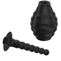 Leistungsstarker Vibrator mit Fernbedienung, Analstecker, Schwarz von Mr Play