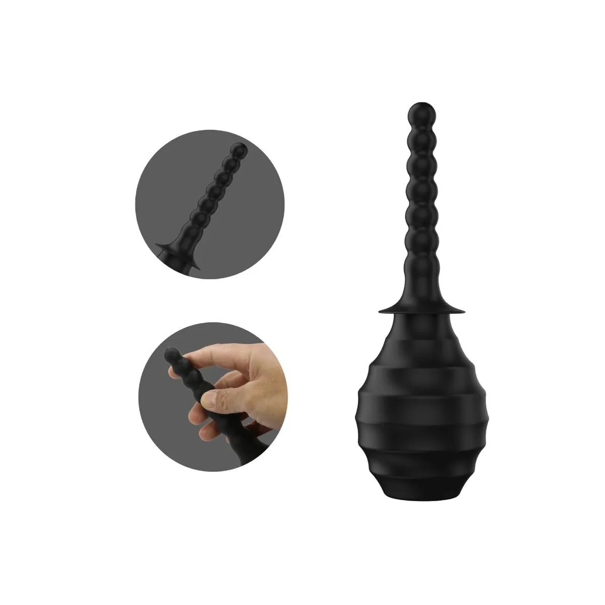 Leistungsstarker Vibrator mit Fernbedienung, Analstecker, Schwarz von Mr Play | Fesselliebe.de