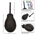 One Way Analdusche Schwarz von Calexotics