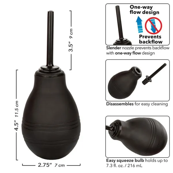 One Way Analdusche Schwarz von Calexotics | Fesselliebe.de