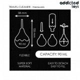 Reise-Analreiniger Grösse S 90 ml von Addicted Toys | Fesselliebe.de