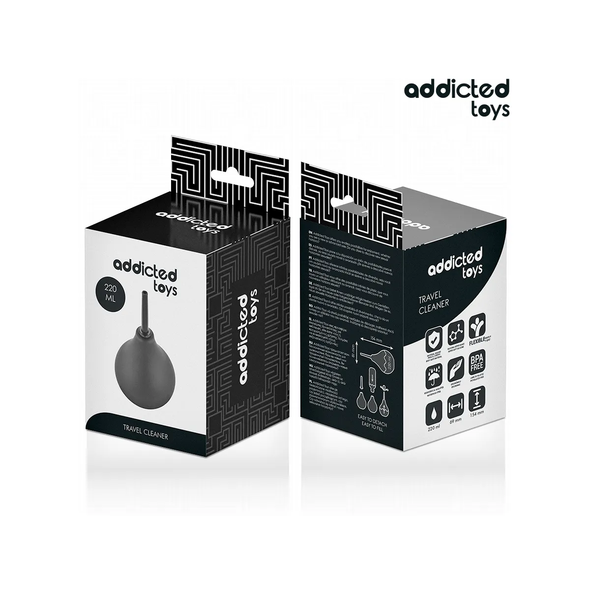 Reise-Analreiniger Grösse L 220 ml von Addicted Toys | Fesselliebe.de