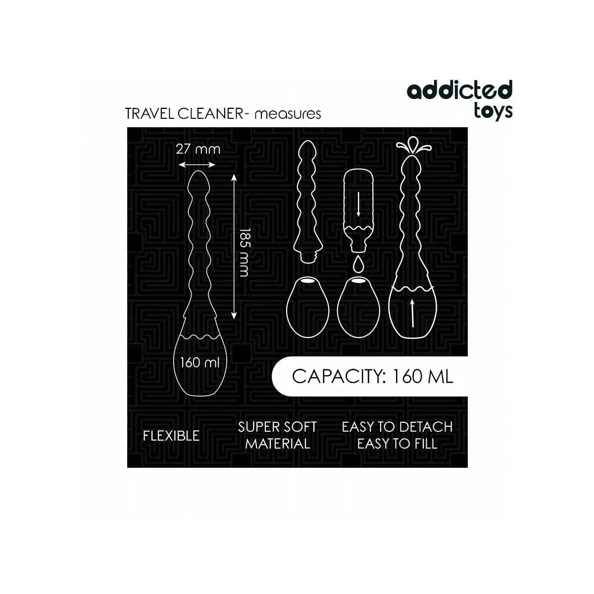 Reisereiniger Modell 2 von Addicted Toys | Fesselliebe.de
