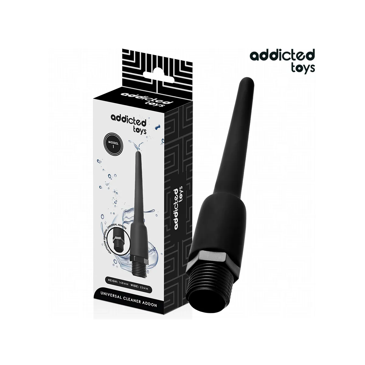 Anal Cleaner mit Universaladapter Modell 1 von Addicted Toys | Fesselliebe.de