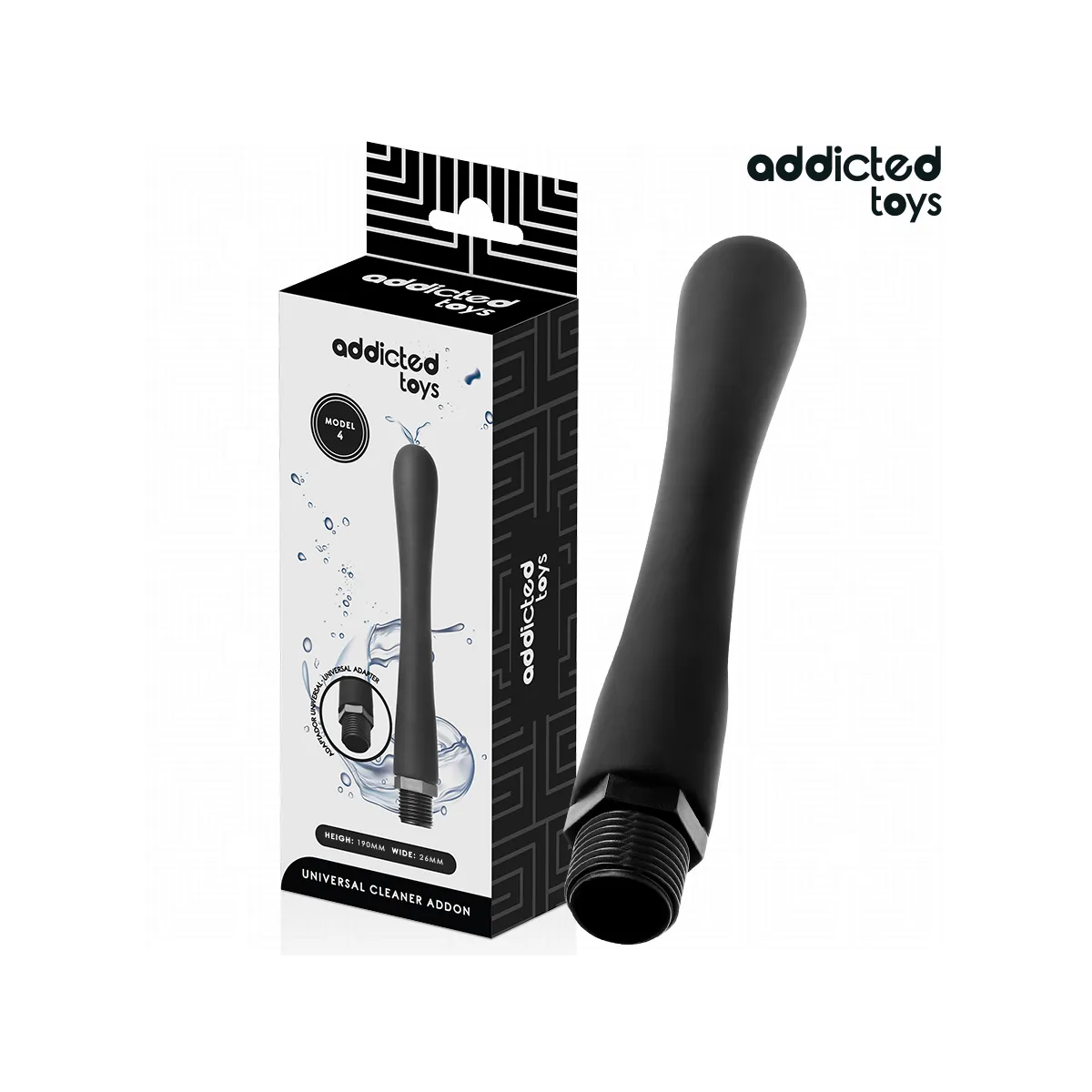 Anal Cleaner mit Universaladapter Modell 4 von Addicted Toys | Fesselliebe.de