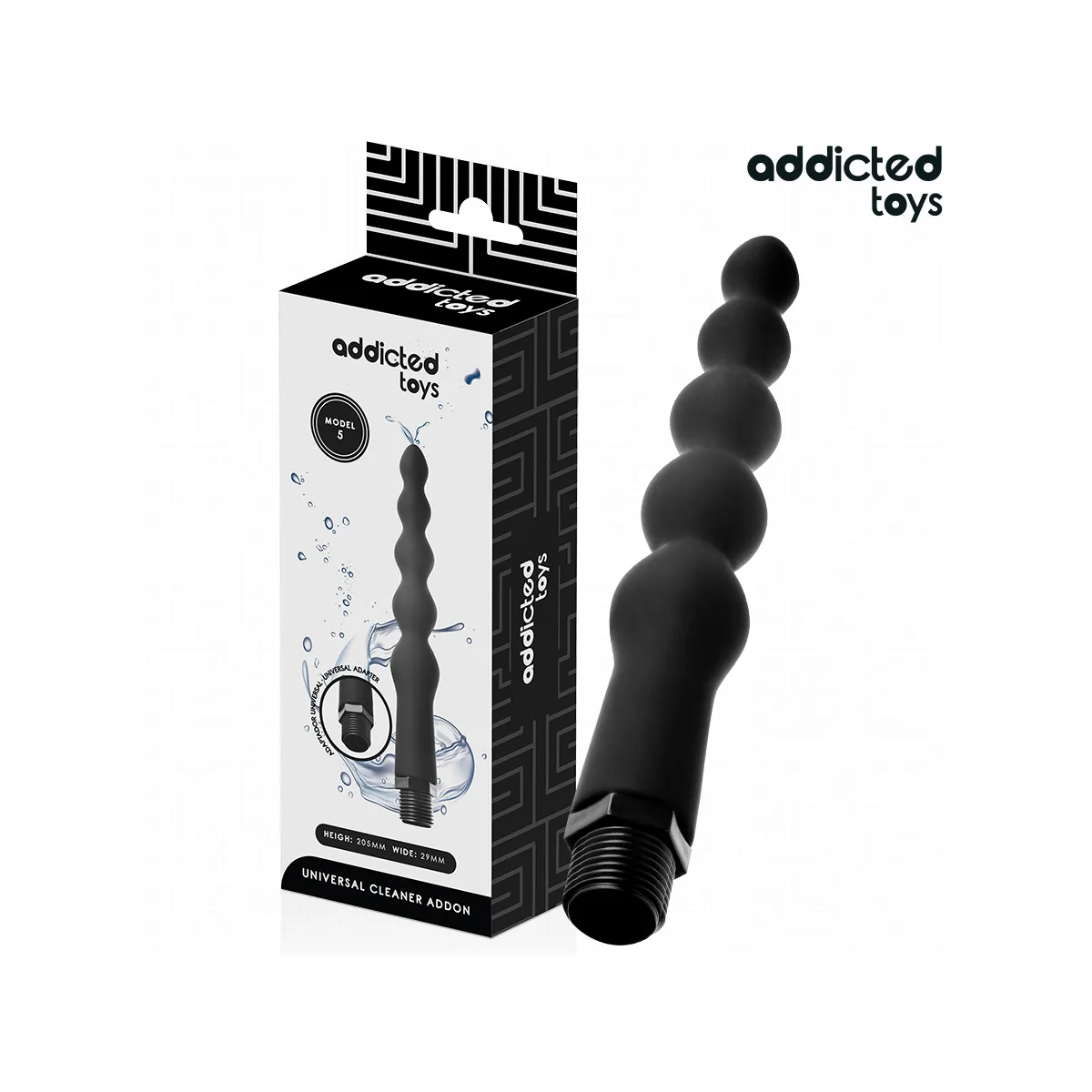 Anal Cleaner mit Universaladapter Modell 5 von Addicted Toys | Fesselliebe.de