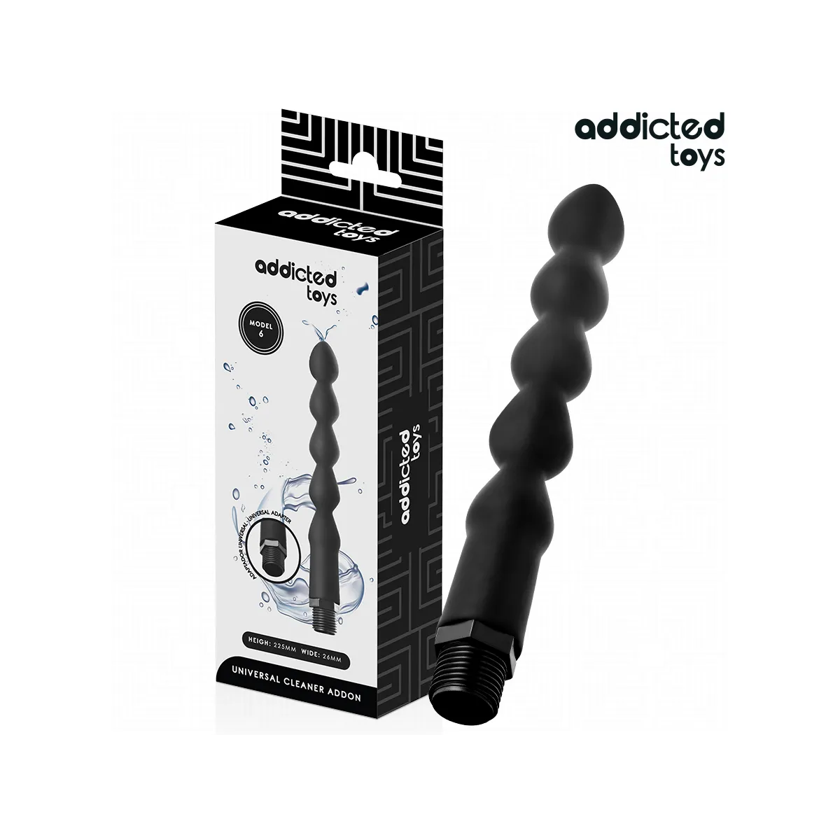 Anal Cleaner mit Universaladapter Modell 6 von Addicted Toys | Fesselliebe.de