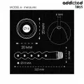 Anal Cleaner mit Universaladapter Modell 6 von Addicted Toys