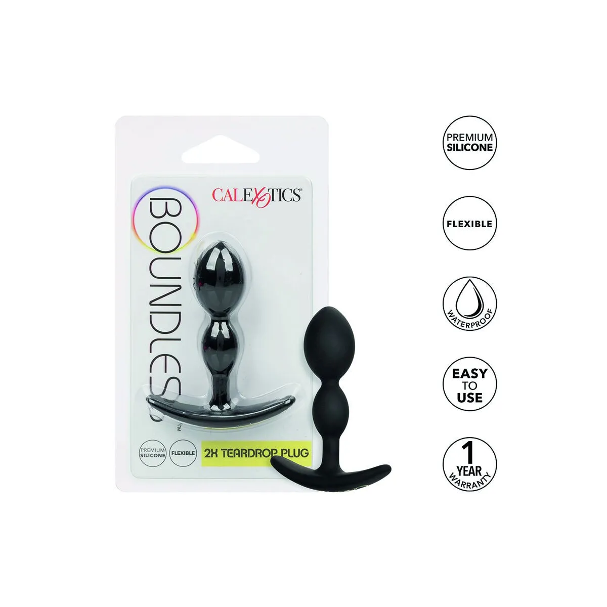 Boundless 2x Teardrop Plug von Calexotics | Fesselliebe.de