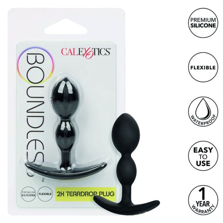 Boundless 2x Teardrop Plug von Calexotics | Fesselliebe.de