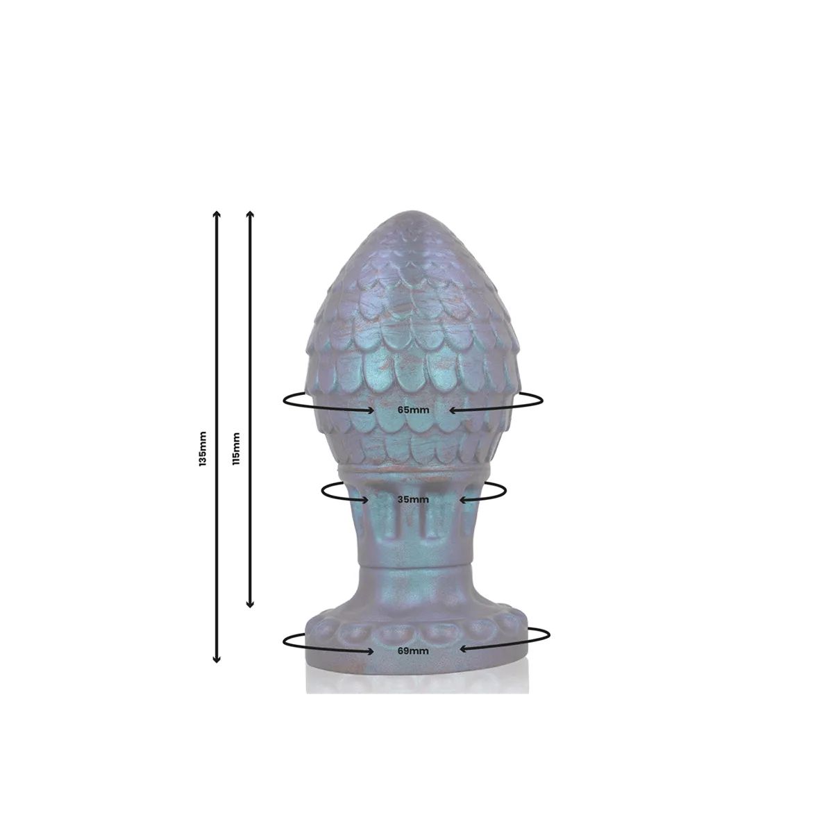 Vrakos Drachenei Analstecker Grösse L von Epic | Fesselliebe.de