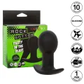 Rock Bottom Anal Plug 10 Vibrationen Silikon Schwarz von Calexotics