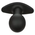 Rock Bottom Anal Plug 10 Vibrationen Silikon Schwarz von Calexotics