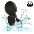 Rock Bottom Anal Plug 10 Vibrationen Silikon Schwarz von Calexotics