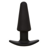 Rock Bottom Tapered Anal Plug 10 Vibraciones Silikon Schwarz von Calexotics | Fesselliebe.de