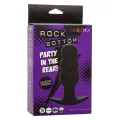 Rock Bottom Anal Plug mit Perlen 10 Vibrationen Silikon Schwarz von Calexotics