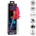 Southern Lights Light Up Leuchtende Analstecker 10 Vibrationen Silikon Rosa von Calexotics