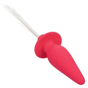 Southern Lights Light Up Leuchtende Analstecker 10 Vibrationen Silikon Rosa von Calexotics