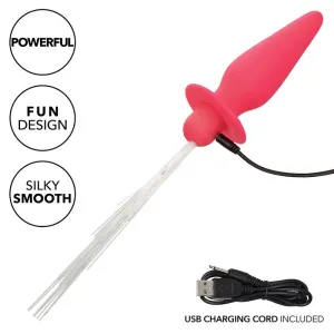 Southern Lights Light Up Leuchtende Analstecker 10 Vibrationen Silikon Rosa von Calexotics