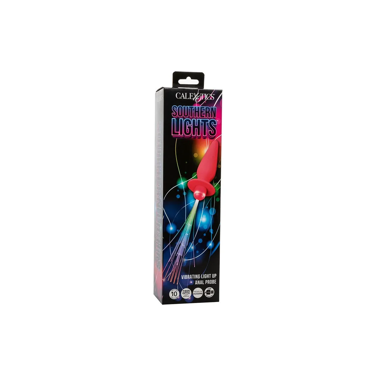 Southern Lights Light Up Leuchtende Analstecker 10 Vibrationen Silikon Rosa von Calexotics | Fesselliebe.de