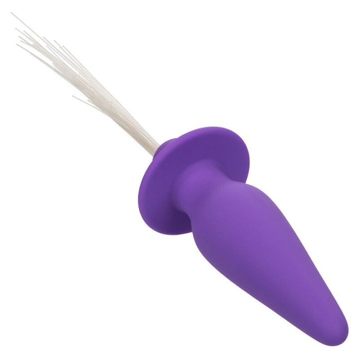 Southern Lights Light Up Leuchtende Analstecker 10 Vibrationen Silikon Lila von Calexotics | Fesselliebe.de