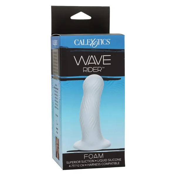 Wave Rider Schaumstoff-Analplug Blau von Calexotics | Fesselliebe.de