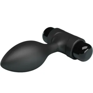 Vibra Butt 10 Vibrationen Analstecker Schwarz von Pretty Love
