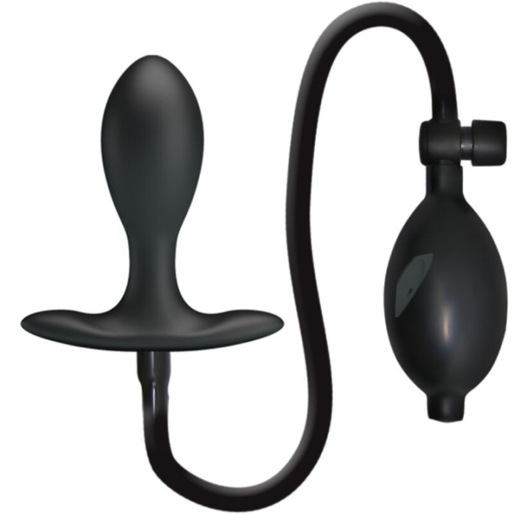 Aufblasbarer Analstecker Schwarz von Pretty Love | Fesselliebe.de