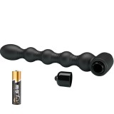 Lynn Silikon Anal Plug 10 Vibrationen Schwarz von Pretty Love | Fesselliebe.de