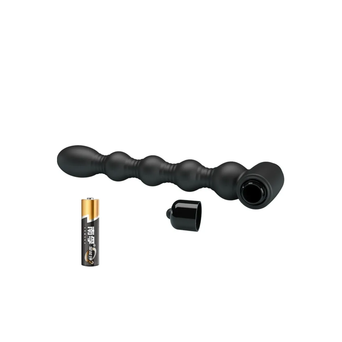 Lynn Silikon Anal Plug 10 Vibrationen Schwarz von Pretty Love | Fesselliebe.de