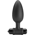 Vibra Butt Plug 2 Anal Plug 10 Vibrationen Schwarz von Pretty Love