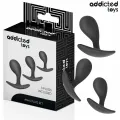 3er-Set Analplug Modell 3 von Addicted Toys