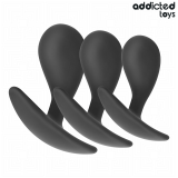 3er-Set Analplug Modell 3 von Addicted Toys | Fesselliebe.de