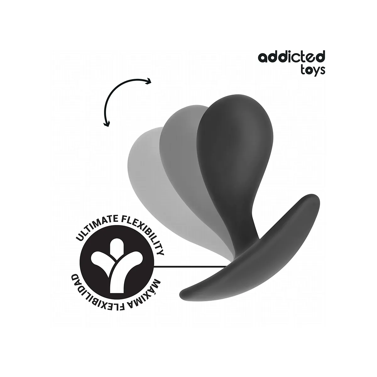 3er-Set Analplug Modell 3 von Addicted Toys | Fesselliebe.de