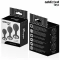 3er-Set Analplug mit Juwel von Addicted Toys