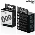 Set aus Flachen Silikonringen von Addicted Toys